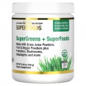 California Gold Nutrition, SUPERFOODS - 슈퍼 그린 + 슈퍼 푸드, 182g(6.42oz)