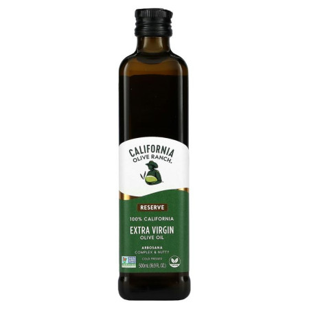 California Olive Ranch, 100% 캘리포니아산, 엑스트라 버진 올리브 오일, 알보사나, 500ml(16.9fl oz)