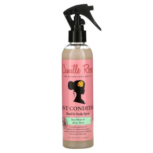 Camille Rose, 민트 컨디션 브레이드 앤 스칼프 스프레이, 바다 이끼 및 알로에베라, 240ml(8oz)