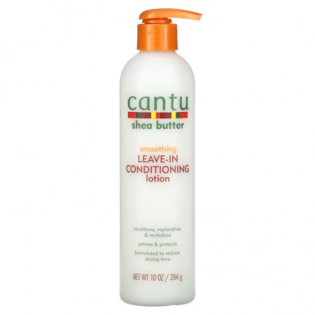 Cantu, Shea Butter, Smoothing Leave-In Conditioning Lotion, 10 oz (284 g)