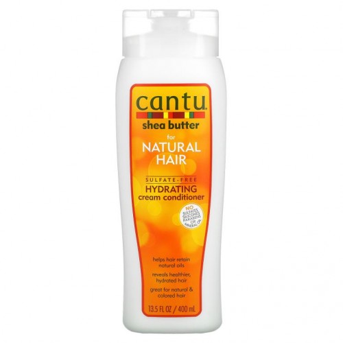 Cantu, Shea Butter For Natural Hair, Sulfate-Free Hydrating Cream Conditioner, 13.5 fl oz (400 ml)