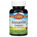 Carlson, Astaxanthin Gummies with Vitamin C, Natural Cherry, 4 mg, 46 Gummies