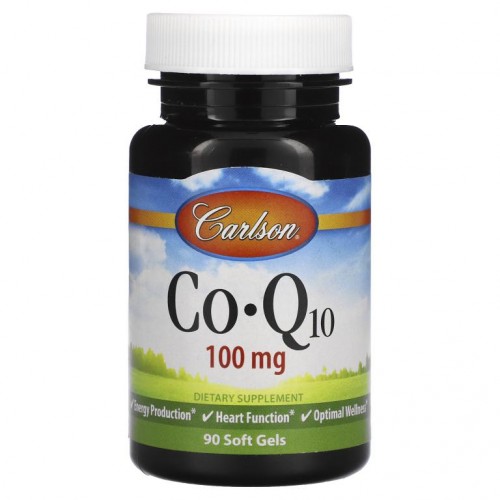 Carlson, CO-Q10, 100mg, 소프트젤 90정