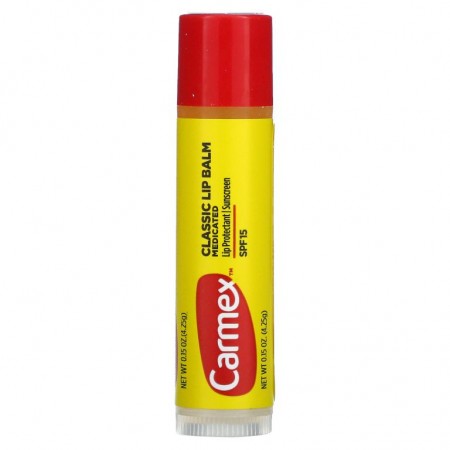 Carmex, 클래식 립밤, 약용 SPF 15, 4.25g(0.15oz)