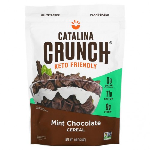 Catalina Crunch, 케토 친화적인 시리얼, 민트 초콜릿 맛, 255g(9oz)