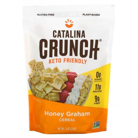 Catalina Crunch, 케토 친화적인 시리얼, 허니 그레이엄, 255g(9oz)