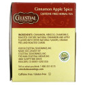 Celestial Seasonings, 허브 차, 시나몬 애플 스파이스, 카페인 무함유, 티백 20개, 48g(1.7oz)