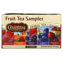 Celestial Seasonings, 프루트 티 샘플러, 허브 티, 카페인 무함유, 5가지 향, 티백 18개, 40g(1.4oz)
