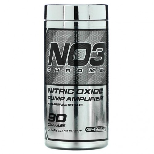 Cellucor, NO3 Chrome, 산화질소 근육 펌핑 증폭제, 캡슐 90정