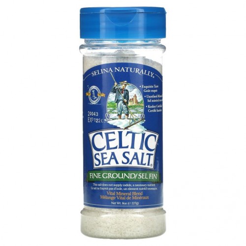 Celtic Sea Salt, 파인 그라운드, 바이탈 미네랄 블렌드 쉐이커 자, 8 온스 (227 g)