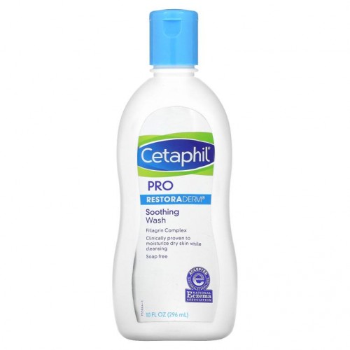 Cetaphil, 프로, 쉽게 세정 가능, 건조한 피부용, 10fl oz(296ml)