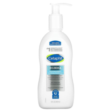 Cetaphil, 프로, 습진 완화 모이스처라이저, 건성 피부용, 296ml(10fl oz)