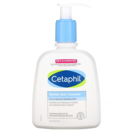 Cetaphil, 순한 스킨 클렌저, 향료 무함유, 237ml(8fl oz)