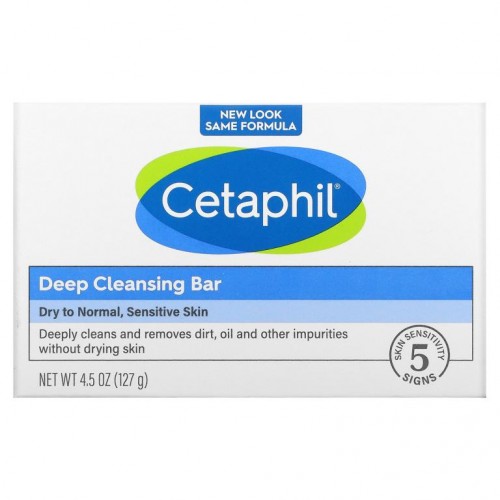 Cetaphil, 딥 클렌징 바, 127g(4.5oz)