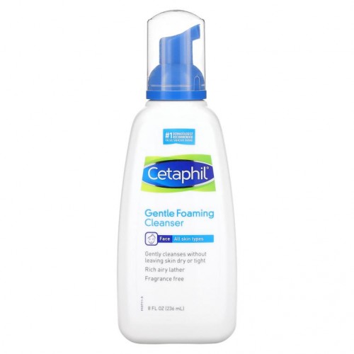 Cetaphil, 젠틀 포밍 클렌저, 8fl oz(236ml)