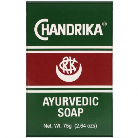 Chandrika Soap, Chandrika, 아유르베다 비누, 75g(2.64oz)
