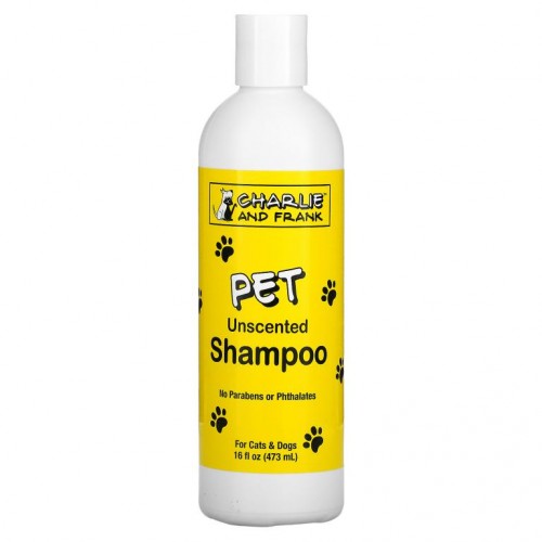 Charlie & Frank, 펫 샴푸, 무향, 473ml(16fl oz)