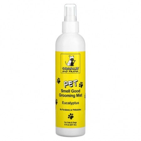 Charlie & Frank, 펫 스멜 굿 그루밍 미스트, 유칼립투스, 8 fl oz (237 ml)