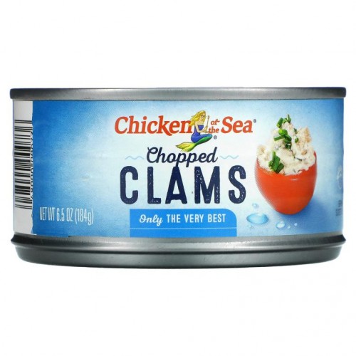 Chicken of the Sea, 다진 조개, 184g(6.5oz)