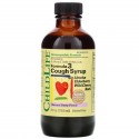 ChildLife, 에센셜스, 포뮬러 3 기침 시럽, 알코올 무함유, 천연 베리향, 4fl oz(118.5ml)