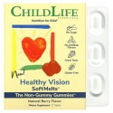 ChildLife, Healthy Vision SoftMelts, 천연 베리 향, 27정