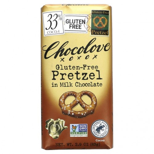 Chocolove, 프레츨 인 밀크 초콜릿, 코코아 30%, 83g(2.9oz)