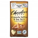 Chocolove, Toffee & Sea Salt in Dark Chocolate, 코코아 55%, 90g(3.2oz)