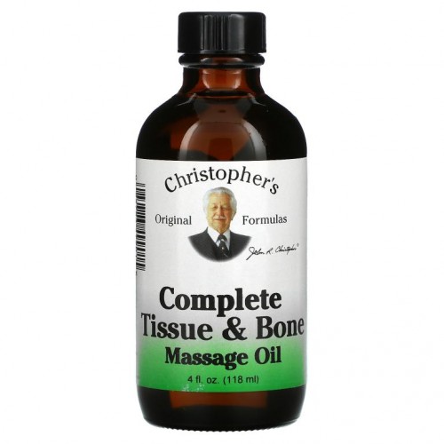 Christopher's Original Formulas, 컴플리트 티슈 앤 본, 마사지 오일, 118ml(4fl oz)