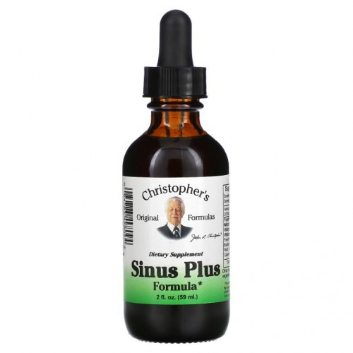 Christopher's Original Formulas, 사이너스 플러스 포뮬라, 2 fl oz (59 ml)