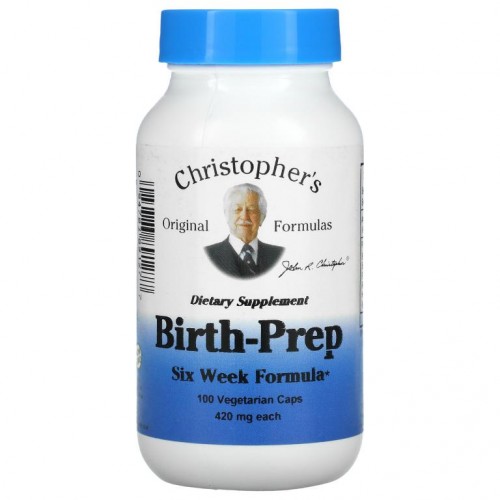 Christopher's Original Formulas, 버스 프렙, 6주 포뮬라, 420mg, 베지 캡슐 100정