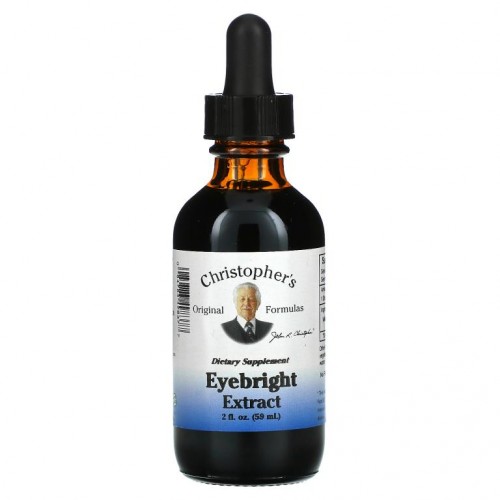 Christopher's Original Formulas, Eyebright 허브 추출물, 59ml(2fl oz)