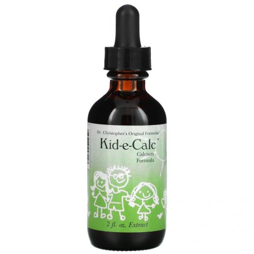 Christopher's Original Formulas, Kid-e-Calc, 칼슘 포뮬라, 2fl oz