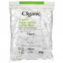 Cliganic, 유기농 슈퍼 점보 코튼볼, 100개