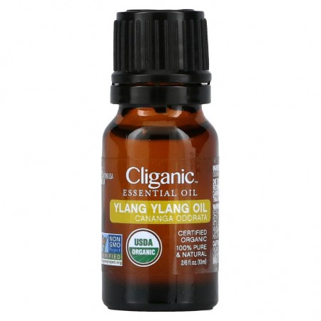 Cliganic, 100% 순수 에센셜 오일, 일랑일랑, 10ml(0.33fl oz)