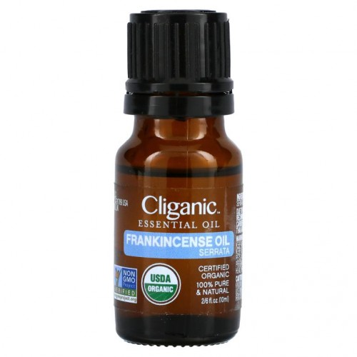 Cliganic, 100% 퓨어 에센셜 오일, 유향, 10ml(0.33fl oz)