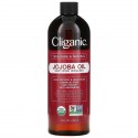 Cliganic, 100% 퓨어 & 내추럴, 호호바 오일, 473ml(16fl oz)