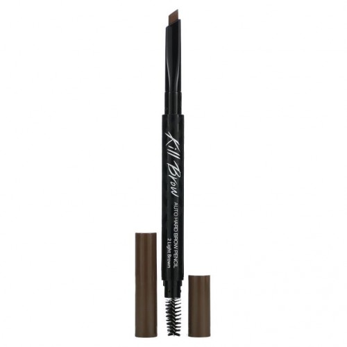 Clio, Kill Brow, Auto Hard Brow Pencil, 02 Light Brown, 0.01 oz (0.31 g)