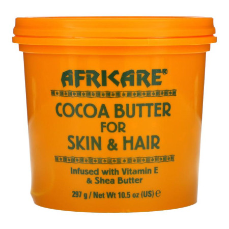 Cococare, 아프리케어, 스킨 및 헤어용 코코아 버터, 297 g(10.5 oz)