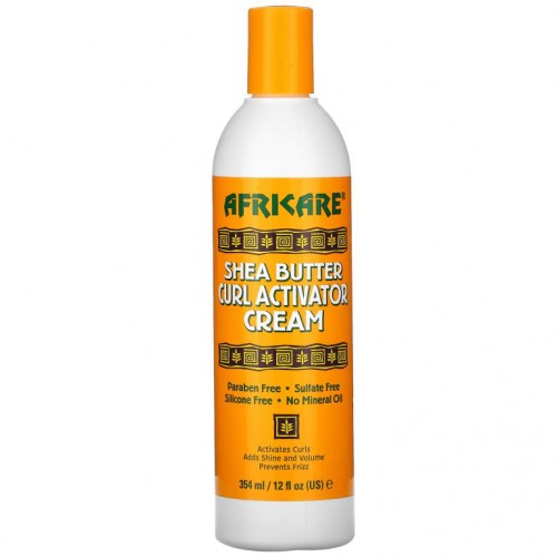 Cococare, Africare, 시어 버터 컬 액티베이터 크림, 354ml(12fl oz)
