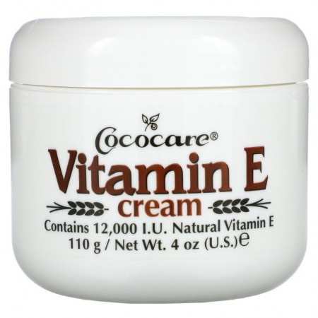 Cococare, 비타민E 크림, 12,000IU, 110g(4oz)