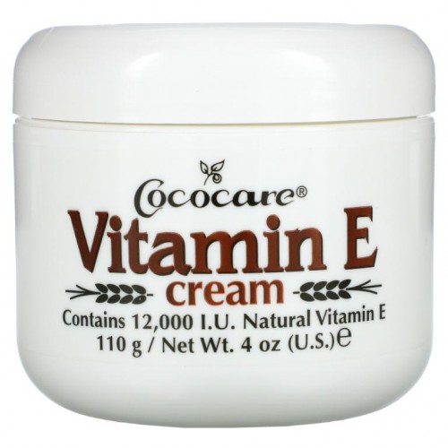 Cococare, 비타민E 크림, 12,000IU, 110g(4oz)