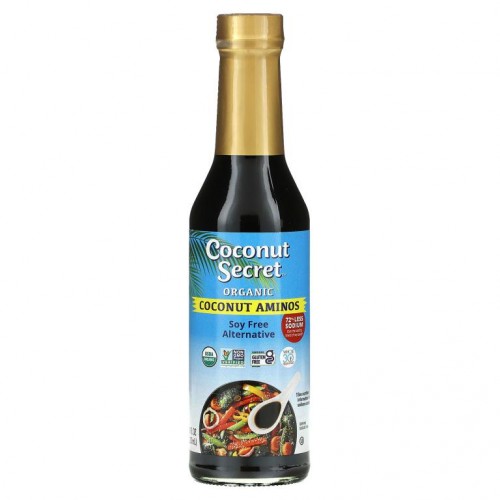Coconut Secret, 유기농 코코넛 아미노스, 대두 무함유 대용 제품, 237ml(8fl oz)