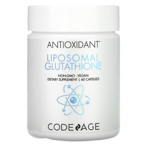 Codeage, 항산화제, 리포소말 글루타치온, 250mg, 캡슐 60정