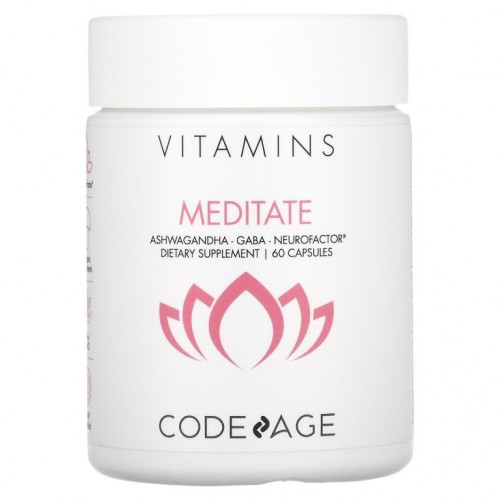 Codeage, 비타민, 메디테이트, 캡슐 60정