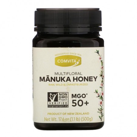 Comvita, 무가공, 마누카 잡화꿀, MGO 50+, 500g(17.6oz)