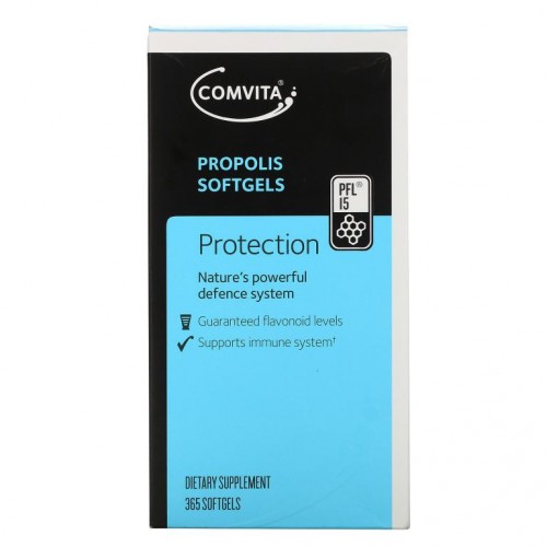 Comvita, 프로폴리스, PFL15, 소프트젤 365정