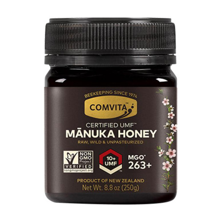 Comvita, 무가공 마누카 꿀, UMF 10+ 인증(MGO 263+), 250g(8.8oz)