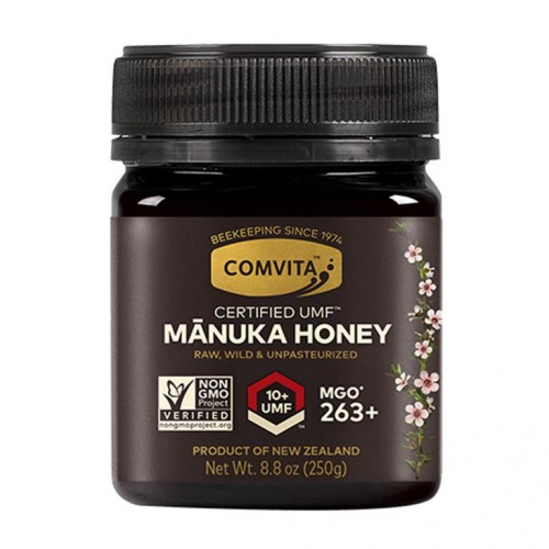 Comvita, 무가공 마누카 꿀, UMF 10+ 인증(MGO 263+), 250g(8.8oz)