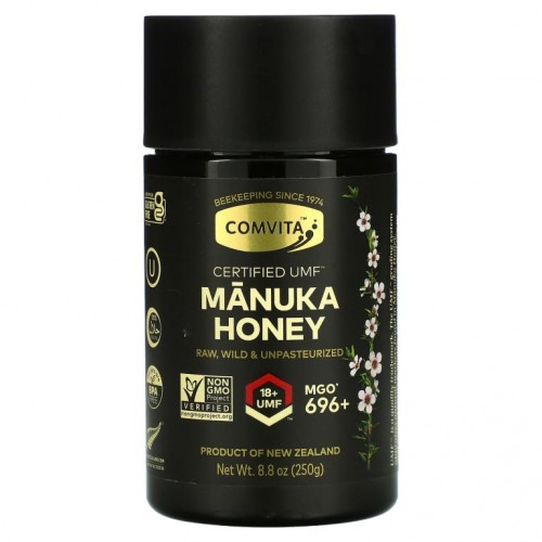 Comvita, 마누카 꿀, UMF 18+ 인증, MGO 696+, 250g(8.8oz)
