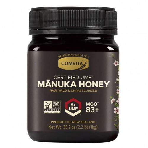 Comvita, 무가공 마누카 꿀, UMF 5+ 인증(MGO 83+), 1kg(2.2lb)